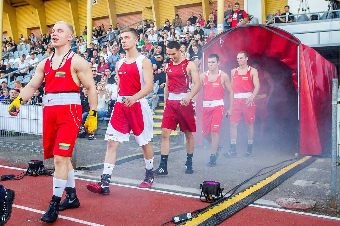 Boksas: Lietuva – Danija
