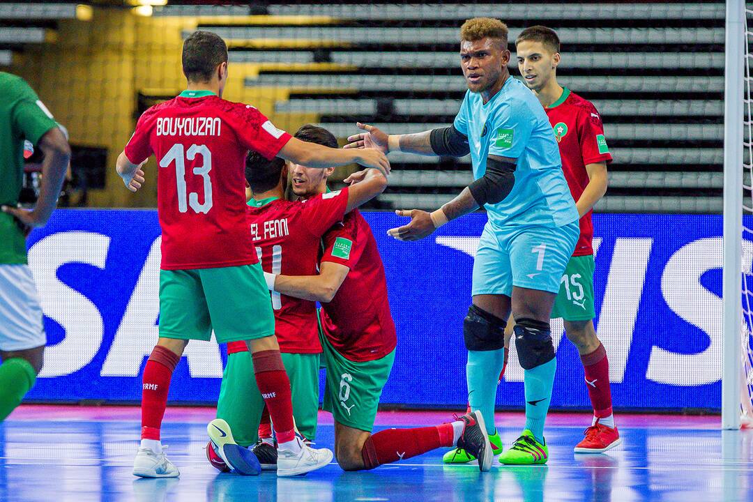 Marokas – Saliamono salos 6:0 | Futsalo PČ
