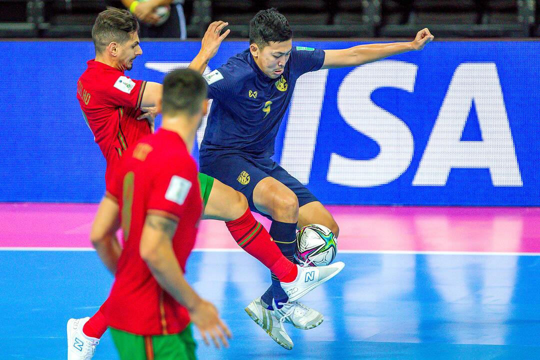 Tailandas – Portugalija 1:4 | Futsalo PČ