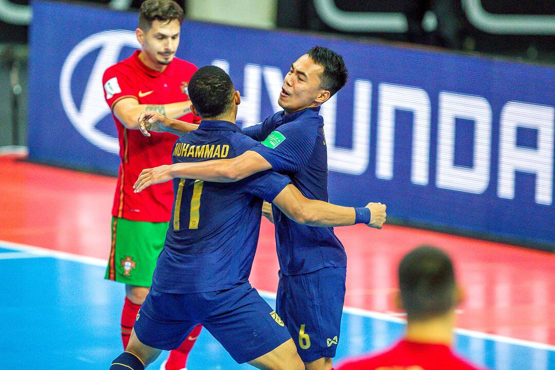 Tailandas – Portugalija 1:4 | Futsalo PČ