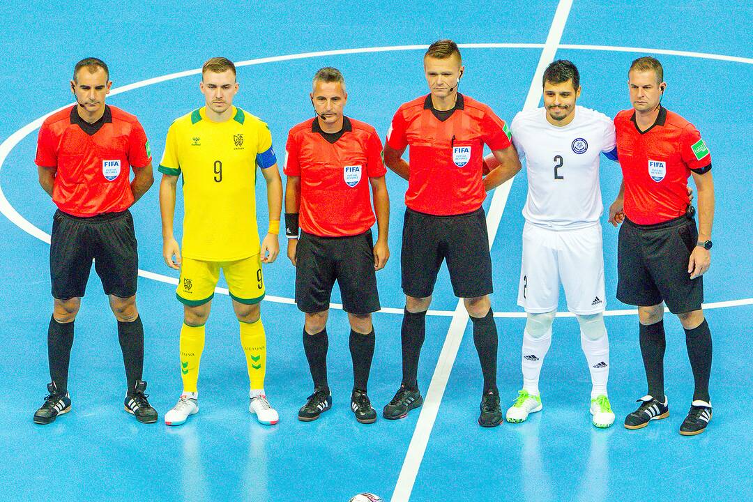 Lietuva – Kazachstanas 0:3 | Futsalo PČ