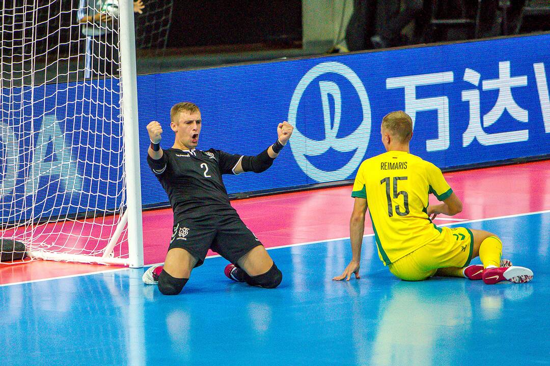 Lietuva – Kazachstanas 0:3 | Futsalo PČ