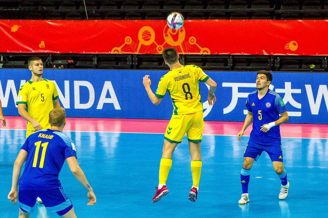 Lietuva – Kazachstanas 0:3 | Futsalo PČ