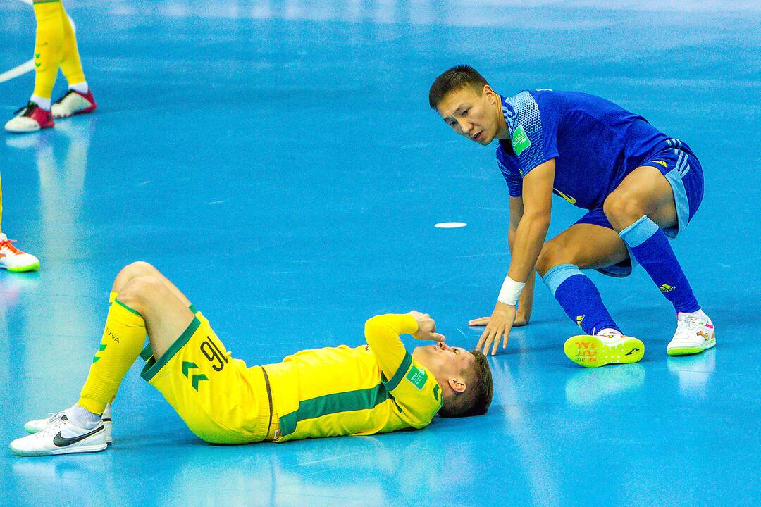 Lietuva – Kazachstanas 0:3 | Futsalo PČ