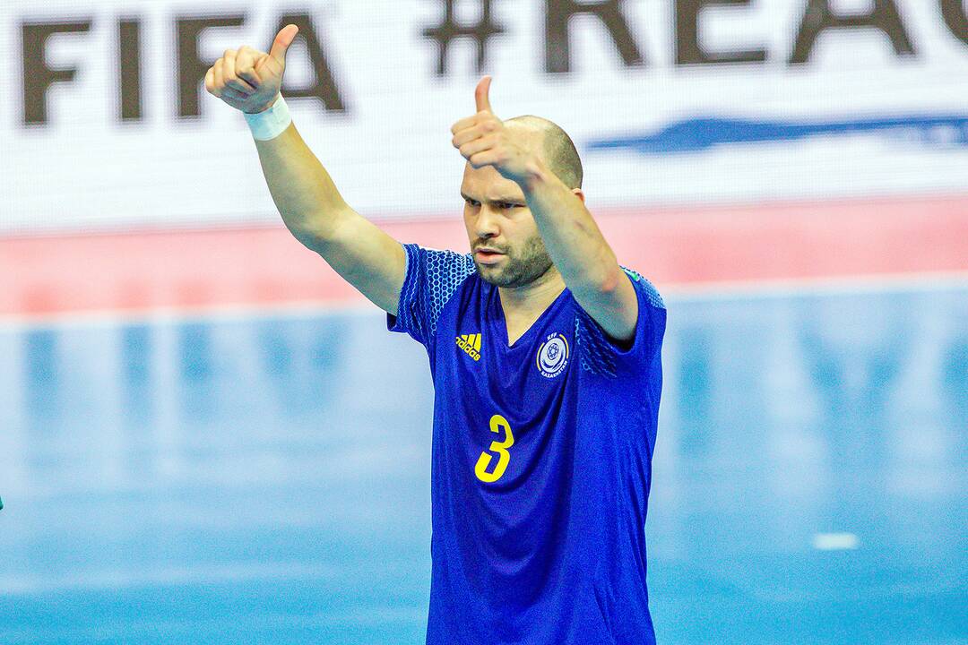 Lietuva – Kazachstanas 0:3 | Futsalo PČ