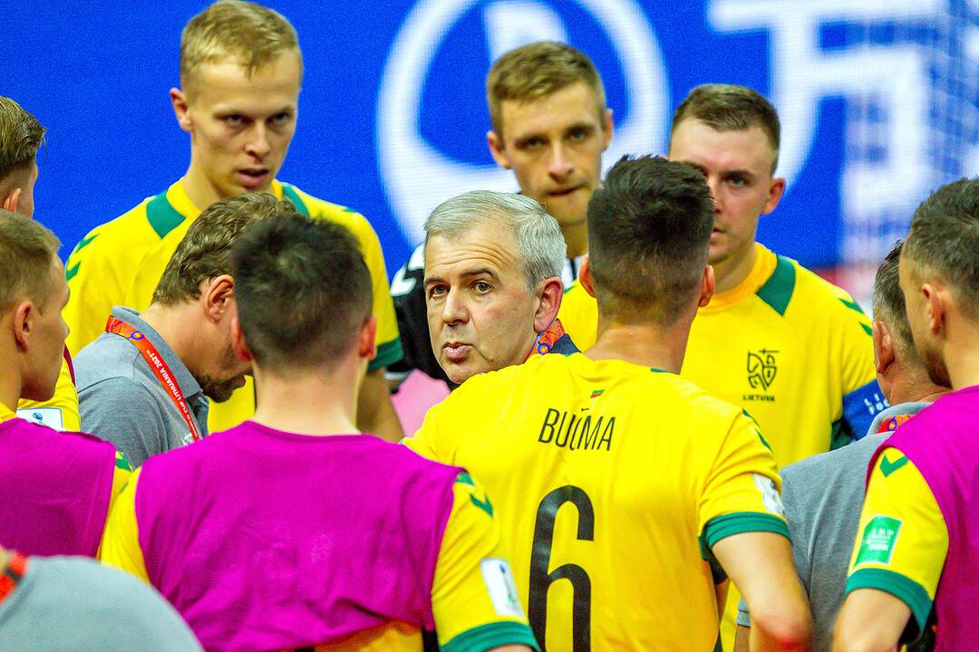 Lietuva – Kazachstanas 0:3 | Futsalo PČ
