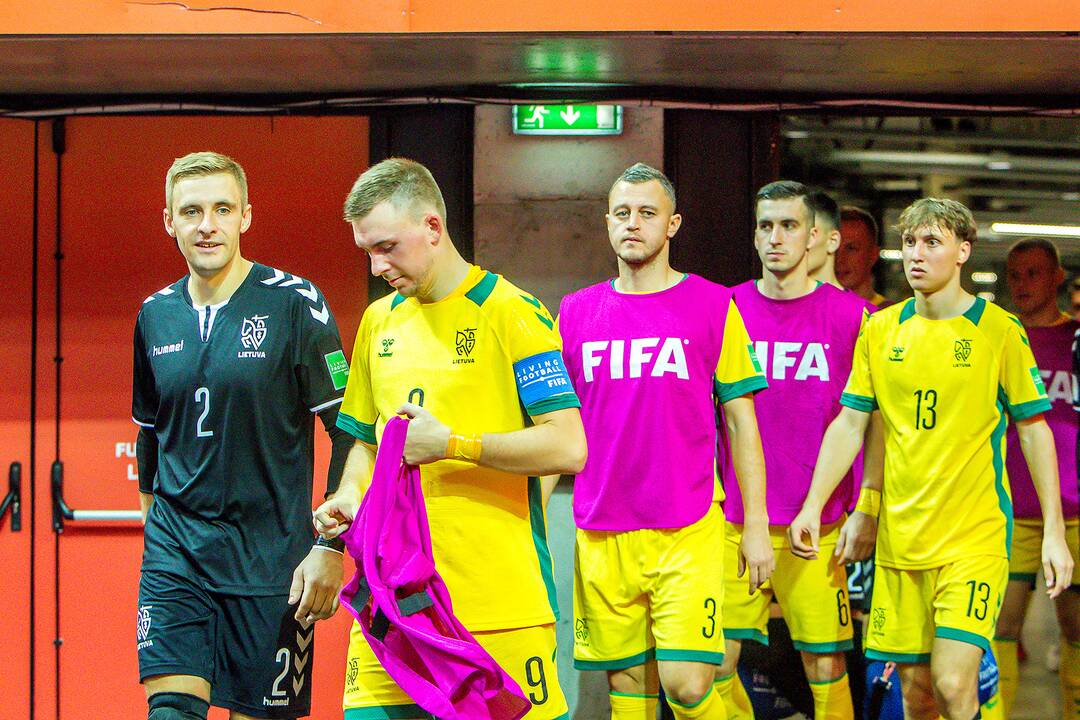 Lietuva – Kazachstanas 0:3 | Futsalo PČ