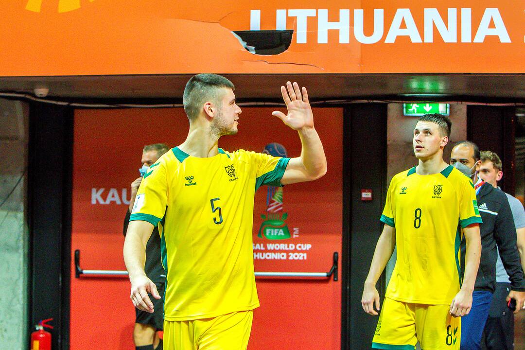 Lietuva – Kazachstanas 0:3 | Futsalo PČ