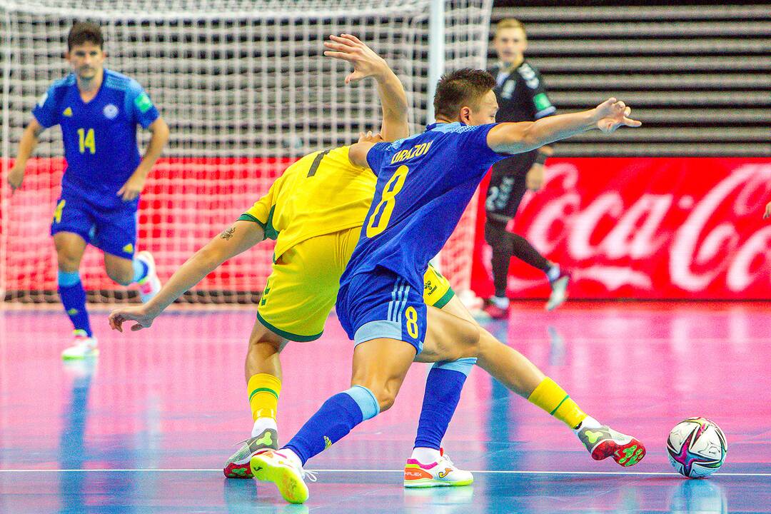 Lietuva – Kazachstanas 0:3 | Futsalo PČ