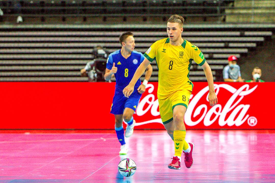 Lietuva – Kazachstanas 0:3 | Futsalo PČ