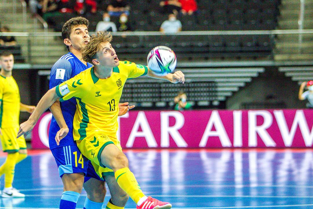 Lietuva – Kazachstanas 0:3 | Futsalo PČ