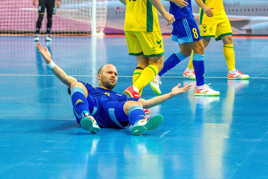 Lietuva – Kazachstanas 0:3 | Futsalo PČ