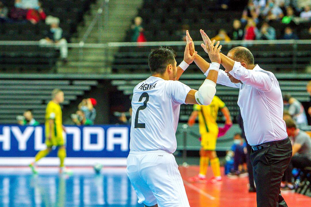 Lietuva – Kazachstanas 0:3 | Futsalo PČ
