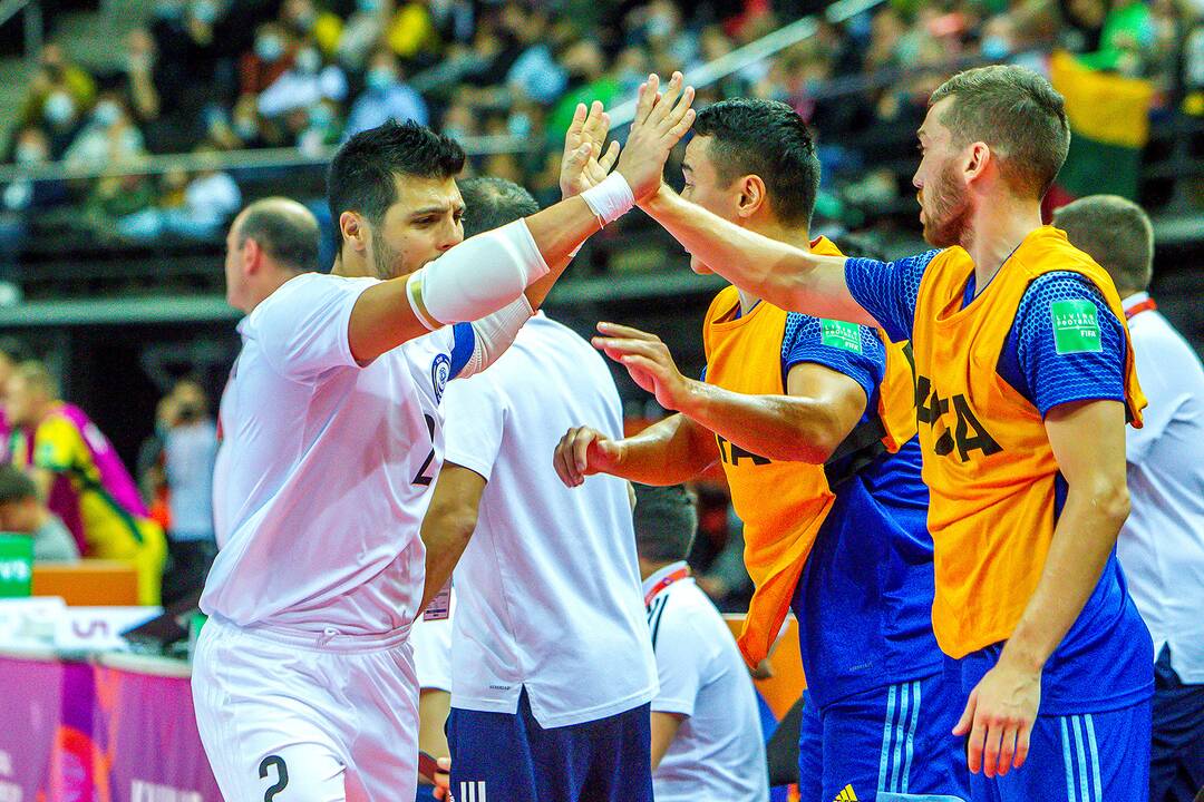 Lietuva – Kazachstanas 0:3 | Futsalo PČ