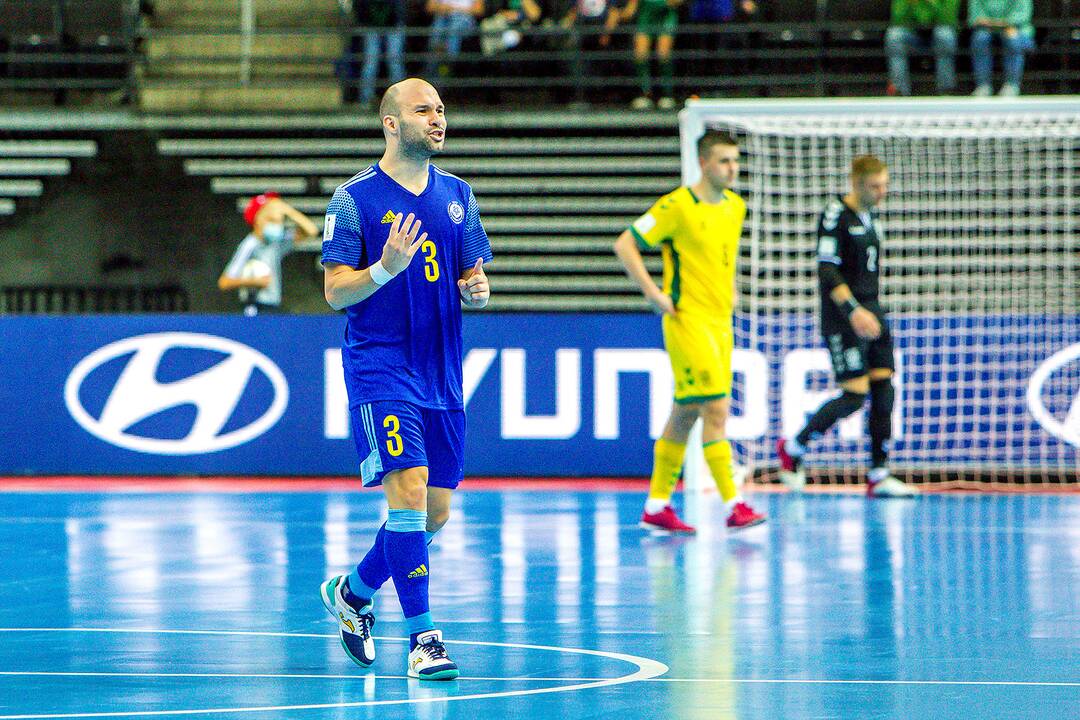 Lietuva – Kazachstanas 0:3 | Futsalo PČ