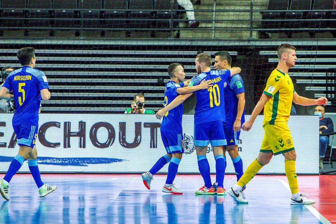 Lietuva – Kazachstanas 0:3 | Futsalo PČ