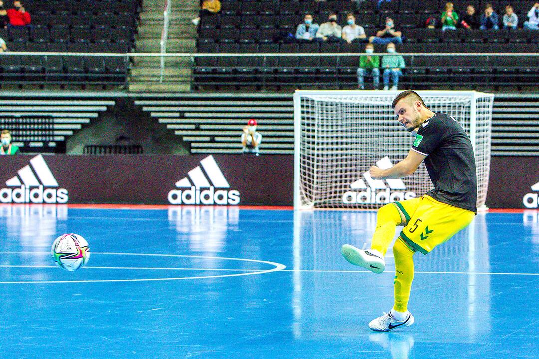 Lietuva – Kazachstanas 0:3 | Futsalo PČ