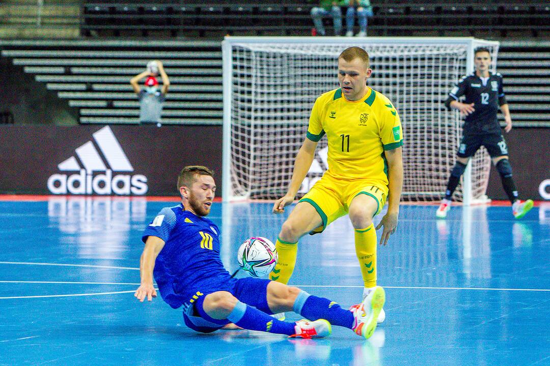Lietuva – Kazachstanas 0:3 | Futsalo PČ