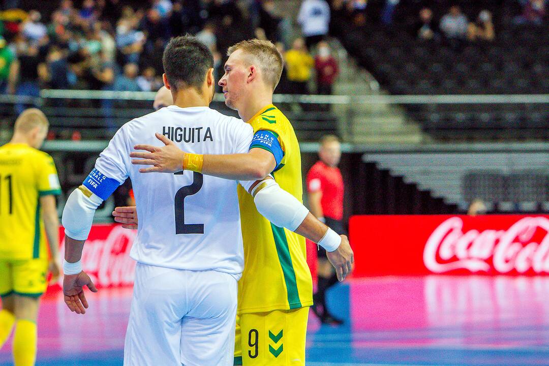 Lietuva – Kazachstanas 0:3 | Futsalo PČ