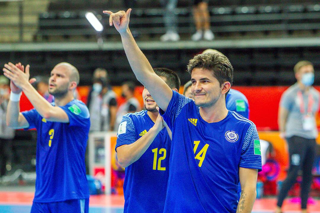 Lietuva – Kazachstanas 0:3 | Futsalo PČ