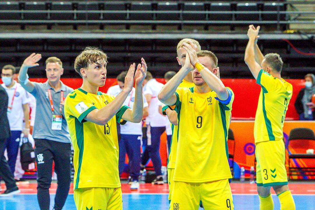 Lietuva – Kazachstanas 0:3 | Futsalo PČ