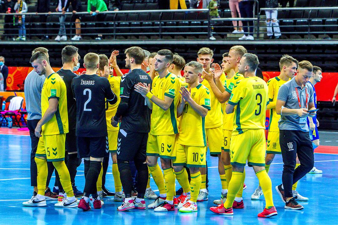 Lietuva – Kazachstanas 0:3 | Futsalo PČ