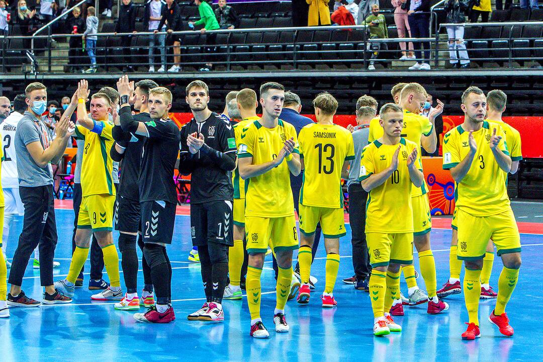 Lietuva – Kazachstanas 0:3 | Futsalo PČ