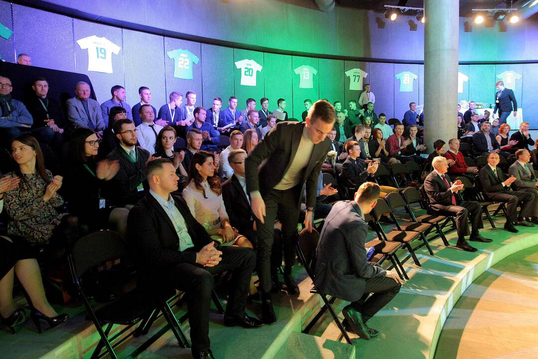 Kauno futbolo klubo „Spyris“ sezono uždarymas vyko „Žalgirio arenos“ amfiteatre. 