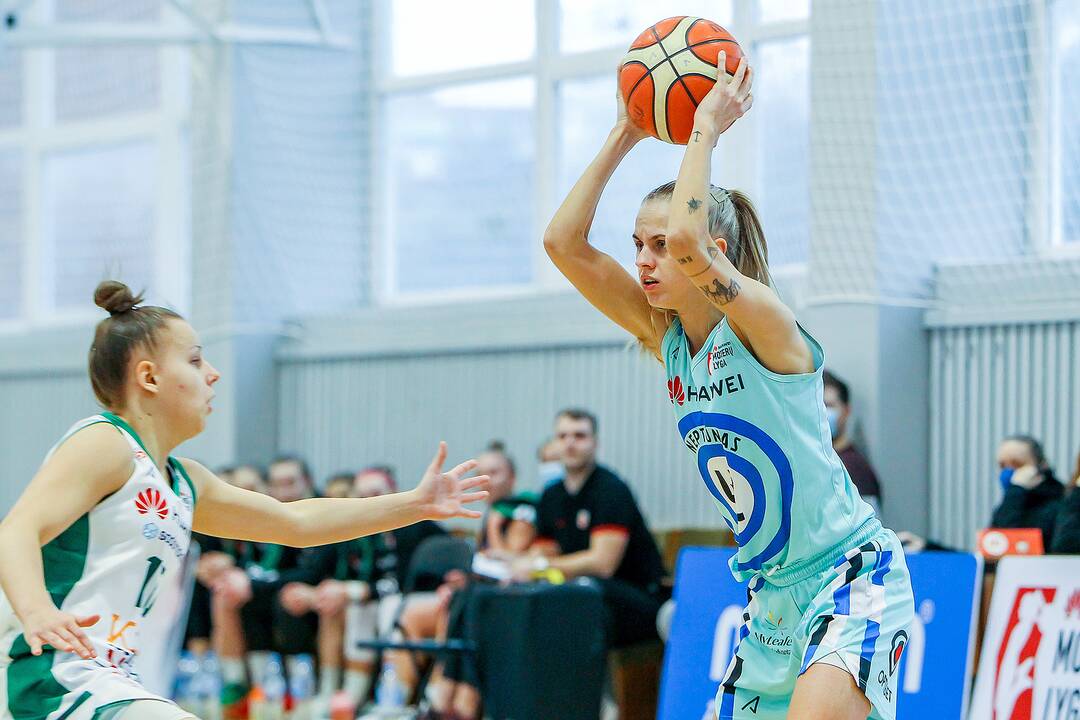 Moterų lyga: „Aistės-LSMU“ – „Neptūnas“ 55:81