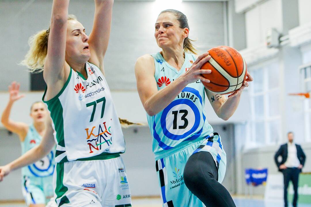 Moterų lyga: „Aistės-LSMU“ – „Neptūnas“ 55:81