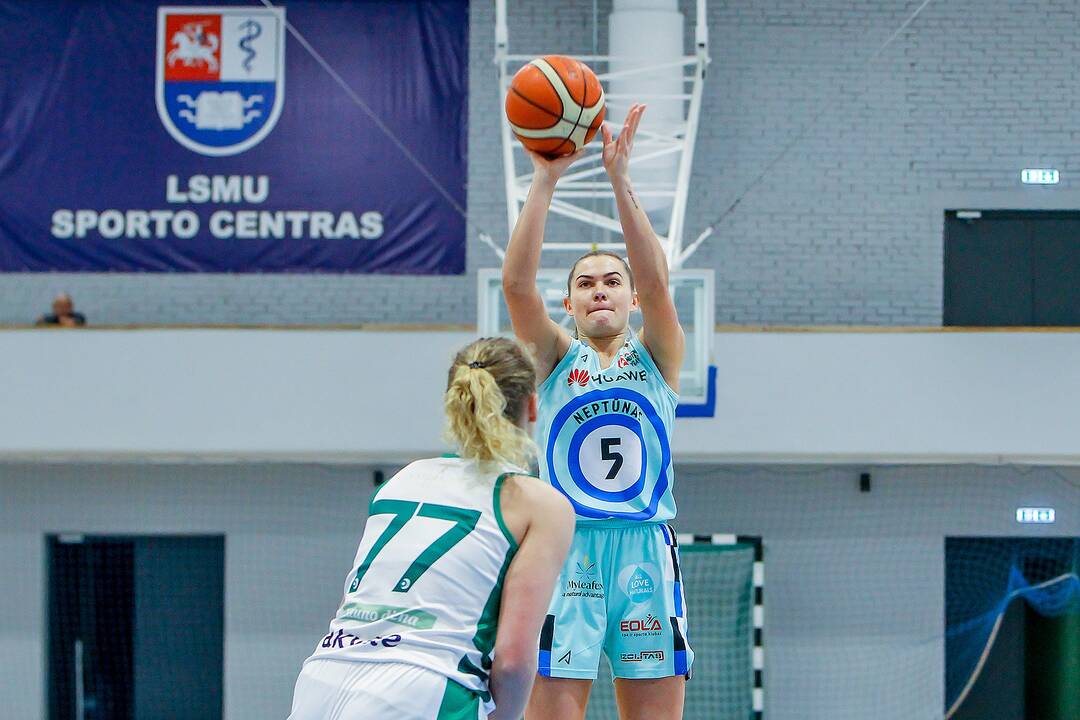 Moterų lyga: „Aistės-LSMU“ – „Neptūnas“ 55:81