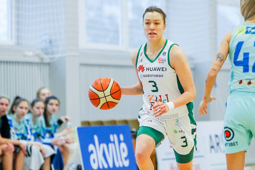 Moterų lyga: „Aistės-LSMU“ – „Neptūnas“ 55:81