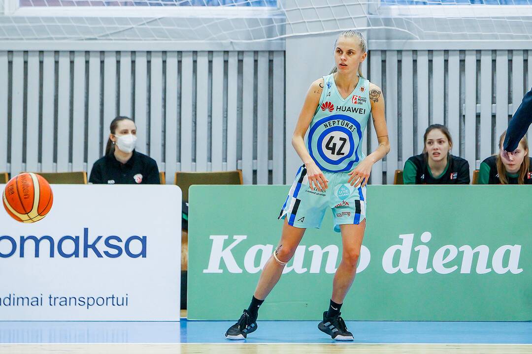 Moterų lyga: „Aistės-LSMU“ – „Neptūnas“ 55:81