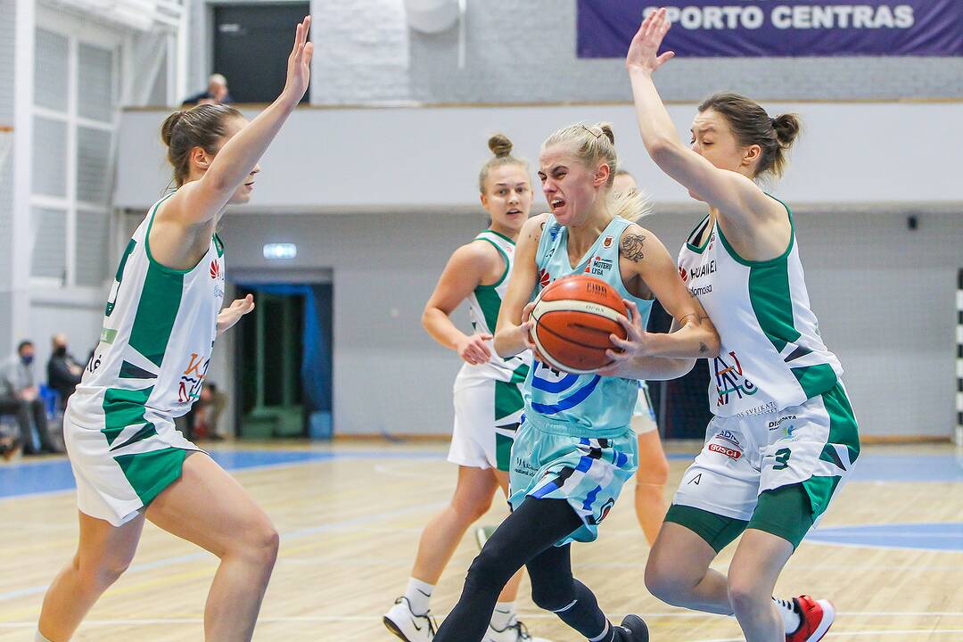 Moterų lyga: „Aistės-LSMU“ – „Neptūnas“ 58:79