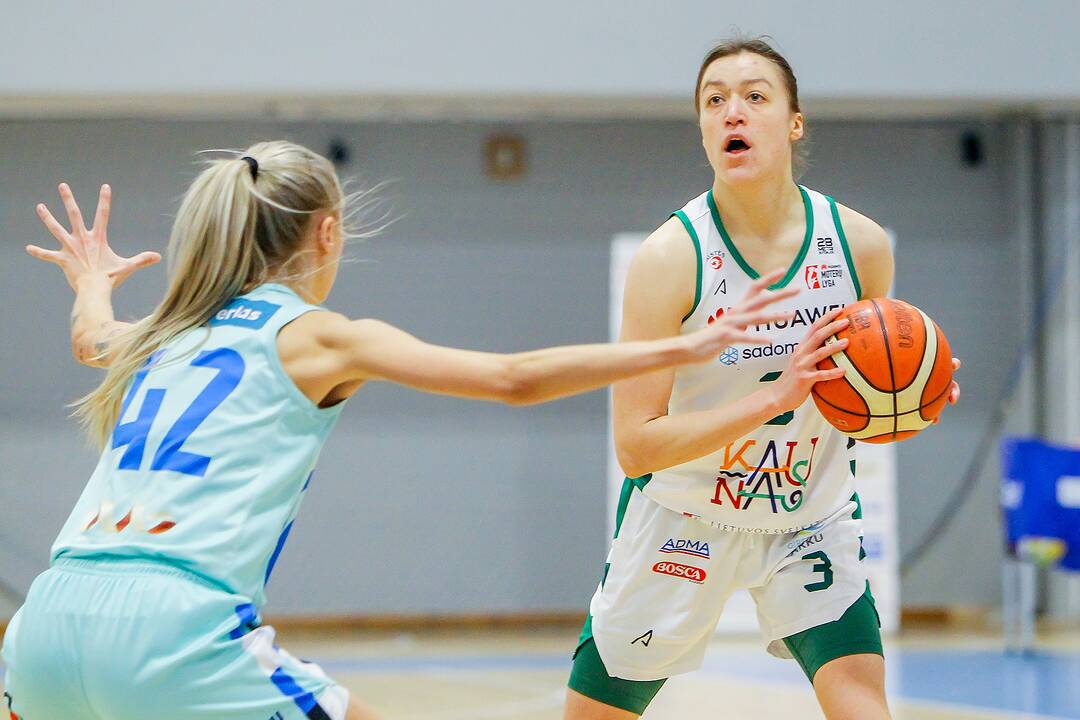 Moterų lyga: „Aistės-LSMU“ – „Neptūnas“ 55:81