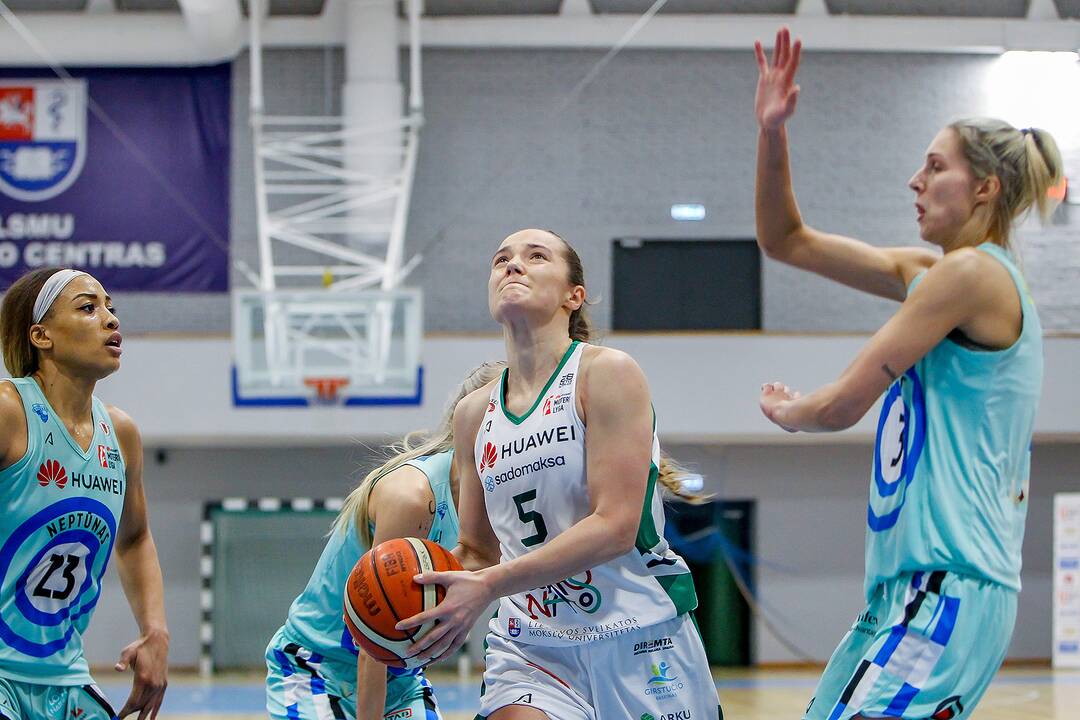 Moterų lyga: „Aistės-LSMU“ – „Neptūnas“ 55:81