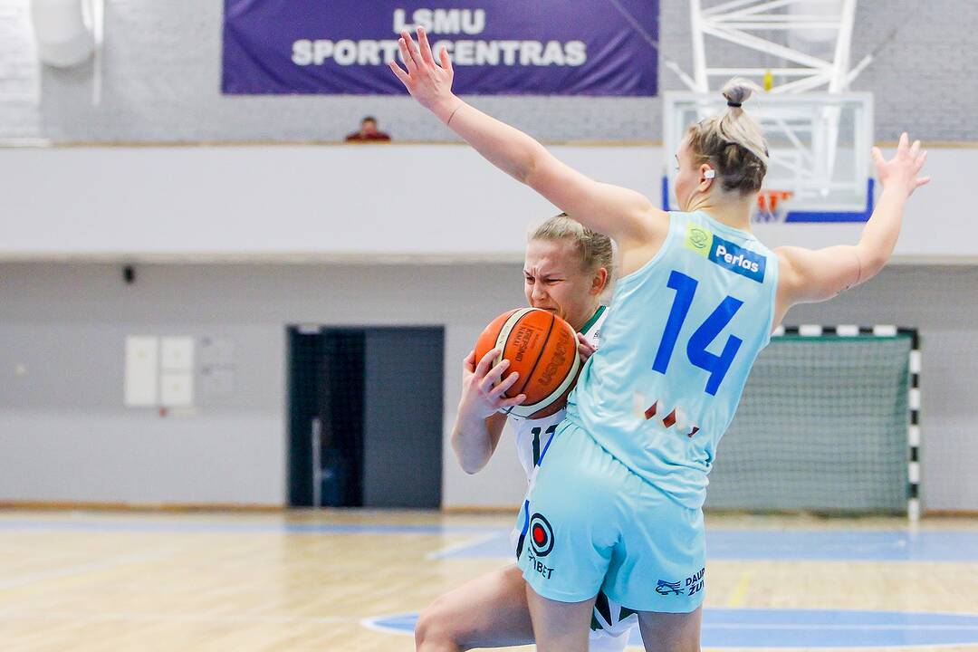 Moterų lyga: „Aistės-LSMU“ – „Neptūnas“ 55:81