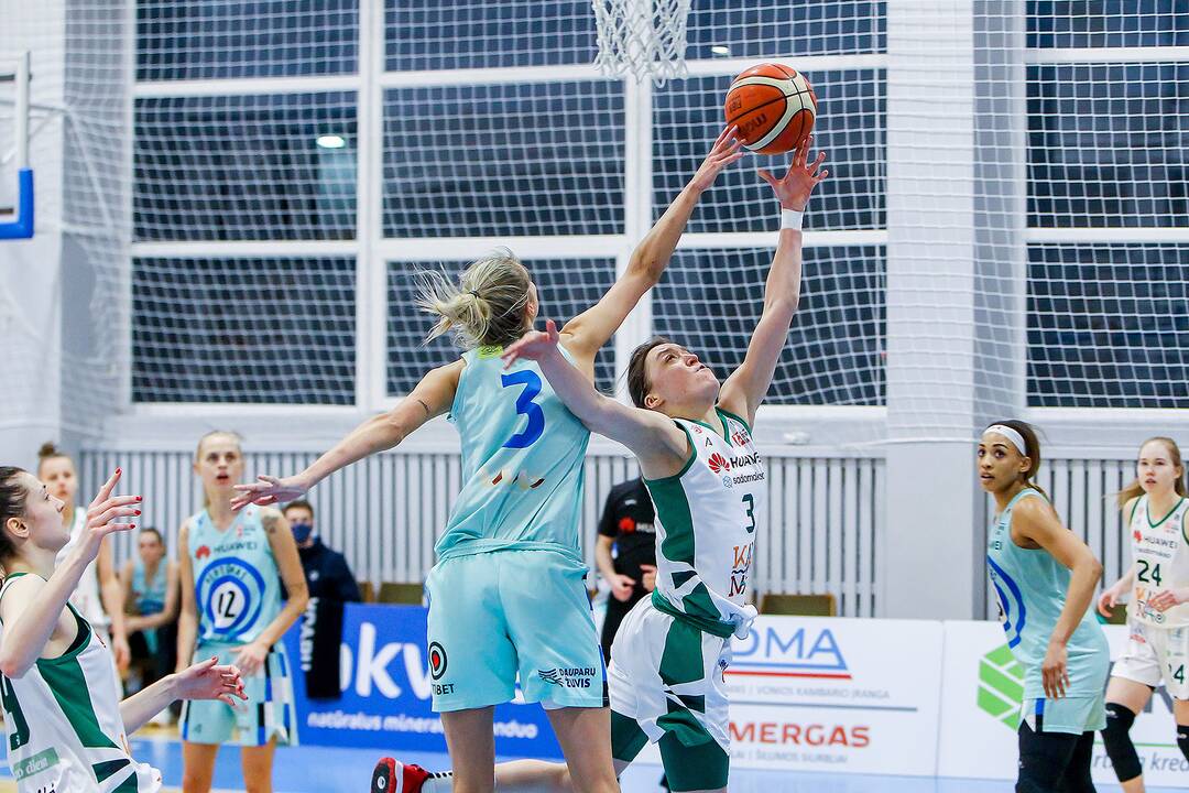 Moterų lyga: „Aistės-LSMU“ – „Neptūnas“ 55:81