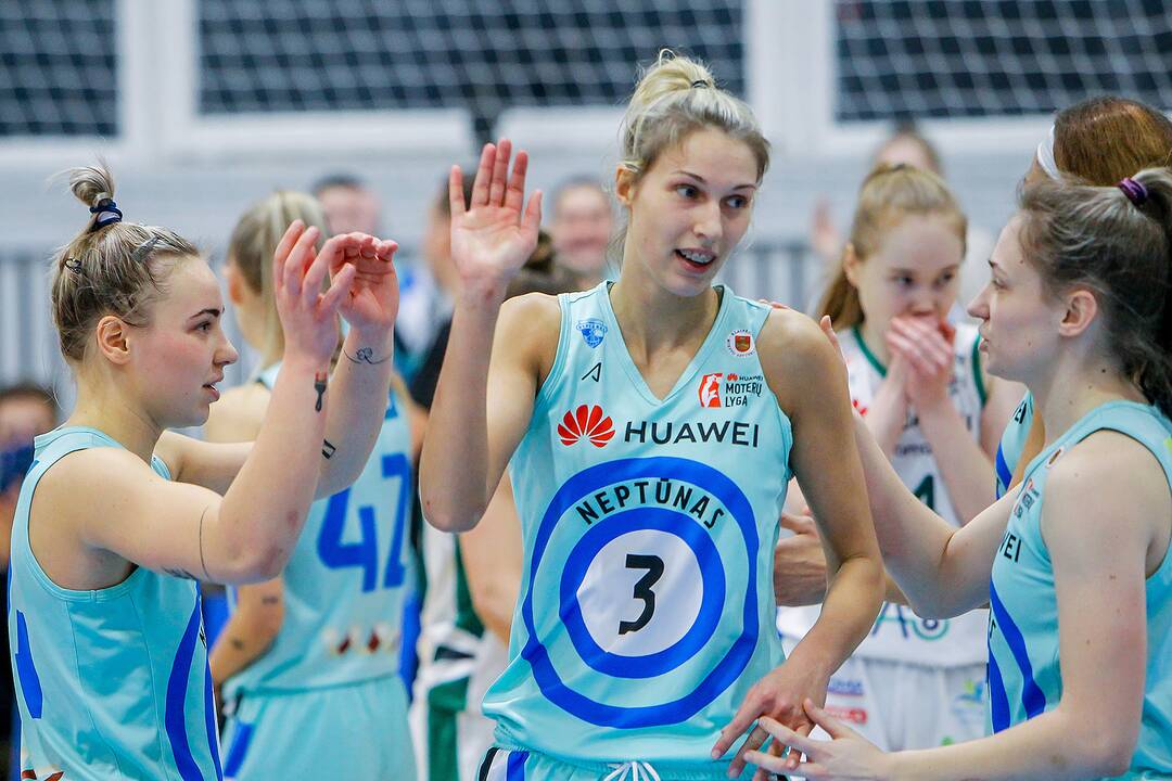 Moterų lyga: „Aistės-LSMU“ – „Neptūnas“ 55:81