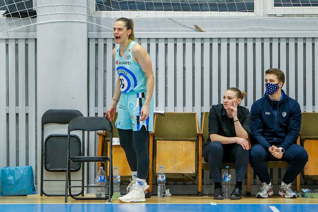 Moterų lyga: „Aistės-LSMU“ – „Neptūnas“ 55:81