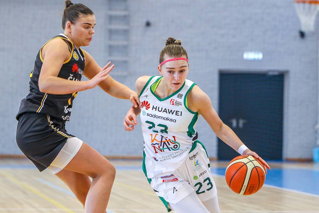 Moterų lyga: „Aistės-LSMU“ – „Šiauliai“ 56:60