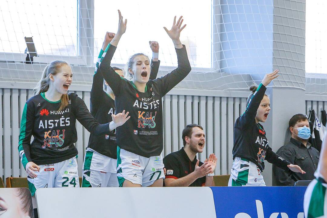 Moterų lyga: „Aistės-LSMU“ – „Šiauliai“ 56:60