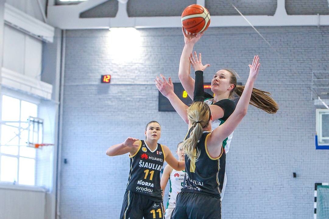 Moterų lyga: „Aistės-LSMU“ – „Šiauliai“ 56:60