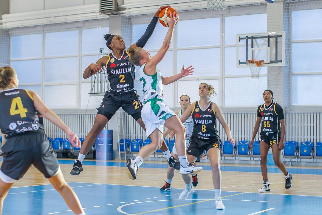 Moterų lyga: „Aistės-LSMU“ – „Šiauliai“ 56:60