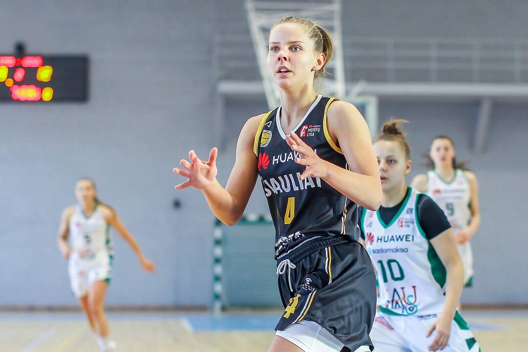 Moterų lyga: „Aistės-LSMU“ – „Šiauliai“ 56:60