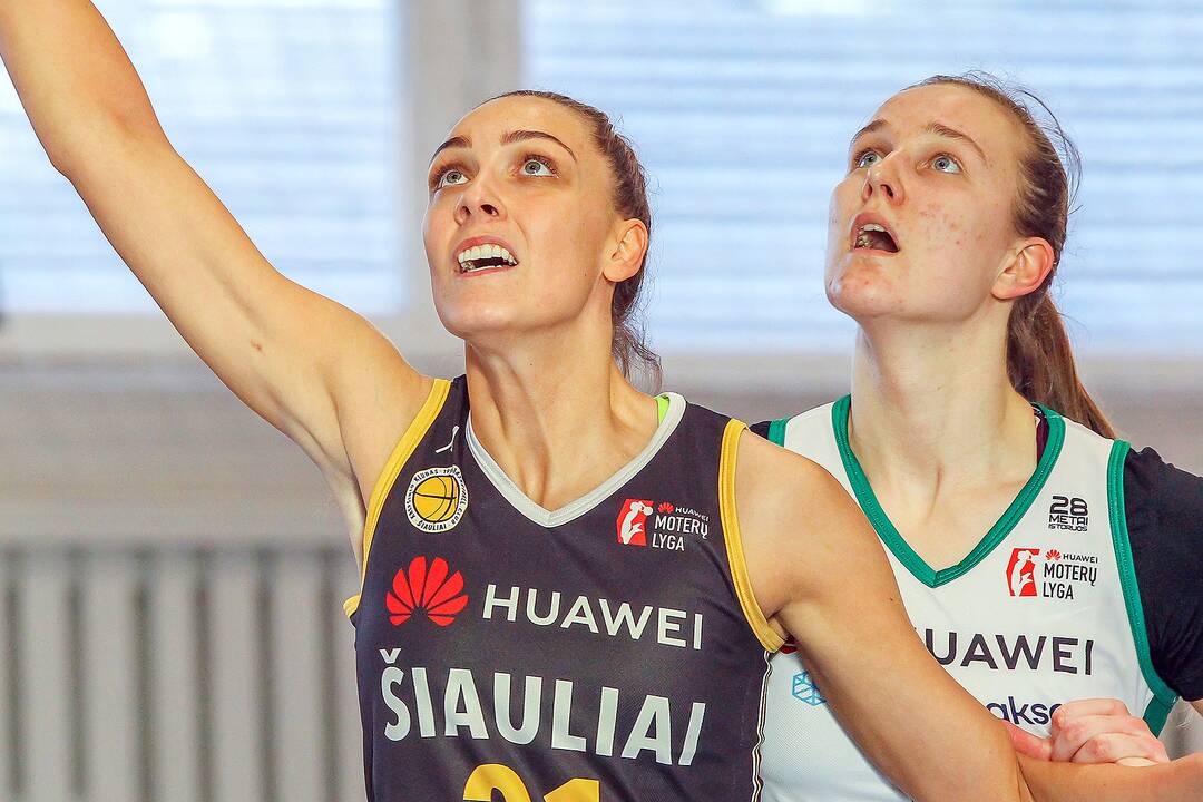 Moterų lyga: „Aistės-LSMU“ – „Šiauliai“ 56:60