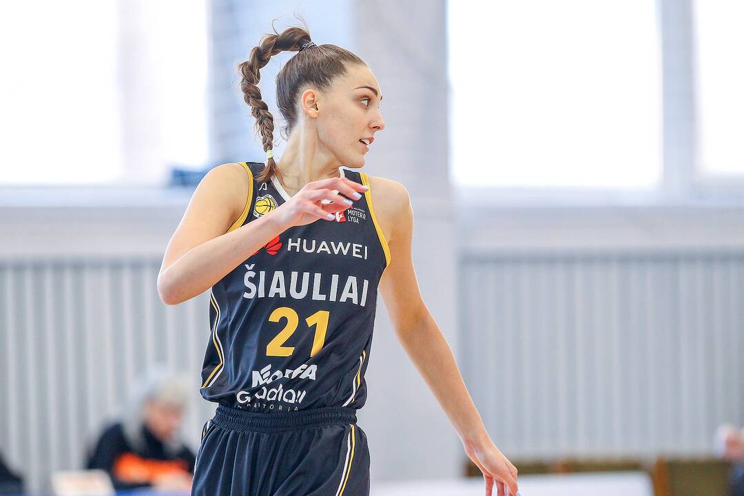 Moterų lyga: „Aistės-LSMU“ – „Šiauliai“ 56:60