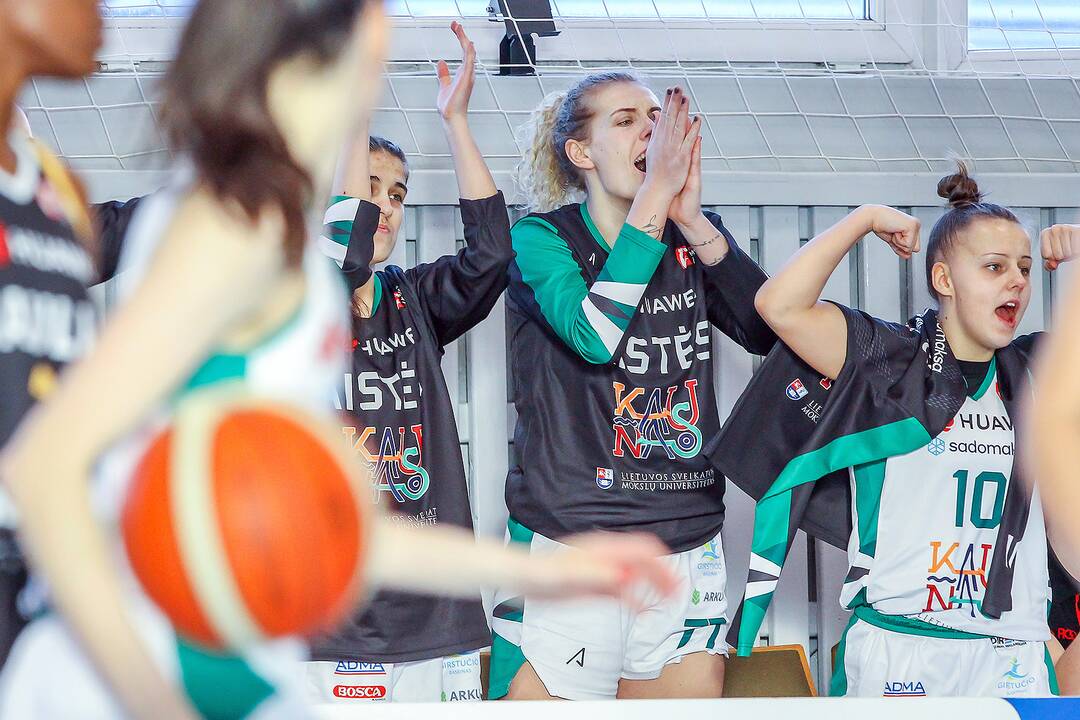 Moterų lyga: „Aistės-LSMU“ – „Šiauliai“ 56:60