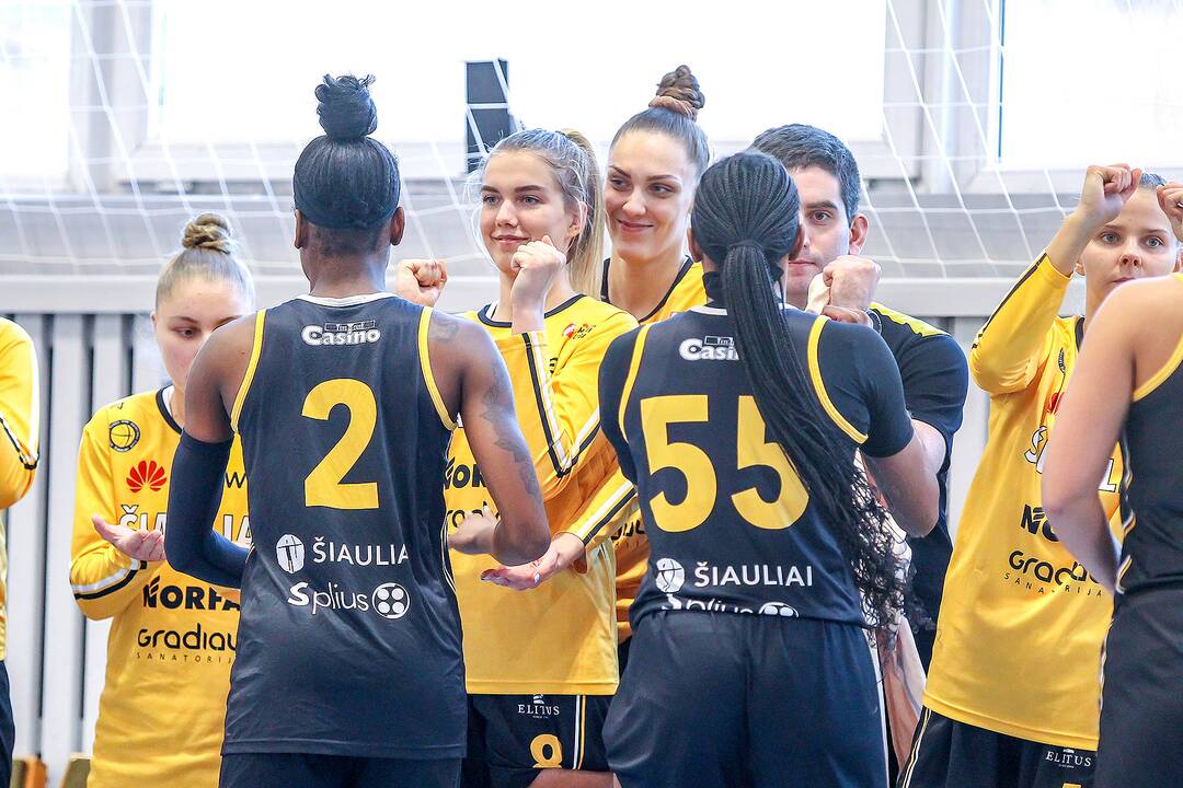 Moterų lyga: „Aistės-LSMU“ – „Šiauliai“ 56:60
