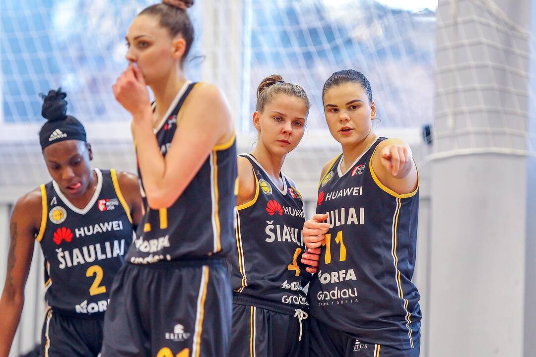 Moterų lyga: „Aistės-LSMU“ – „Šiauliai“ 56:60